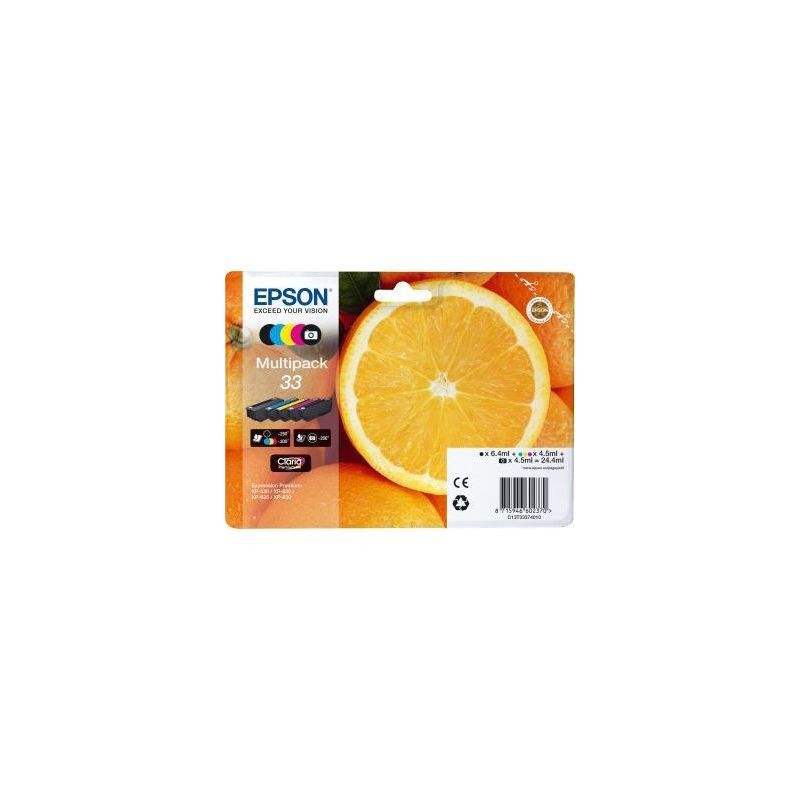 Epson Pack Cartouche Orange 33