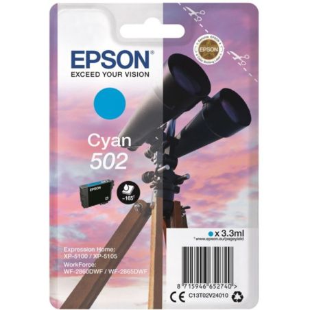 Epson 502 Cyan Jumelles