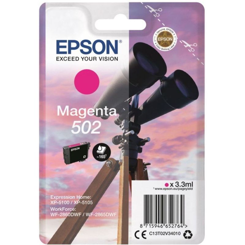 Epson 502 Magenta Jumelles