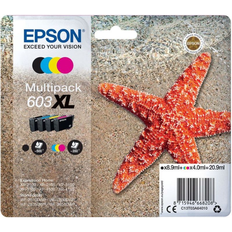 Epson Pack Etoil Mer 603Xl N+C
