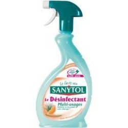 Sanytol Nettoyant Ménager Désinfectant Multi-Usages : Le Spray De 500 Ml