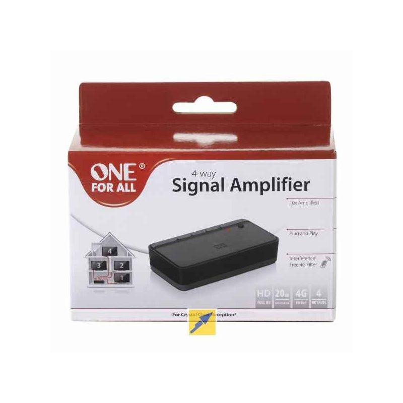 One For All Amplificateur De Signal 4Sorti