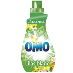 Omo 1L Lessive Liquide Pt Puissance Lilas Blanc