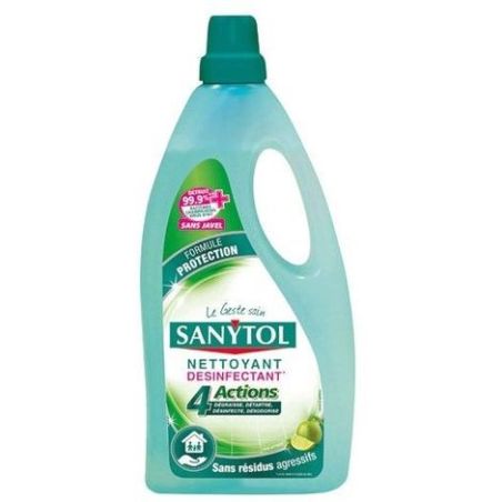 Sanytol Nettoyant Désinfectant 4 Actions 1L