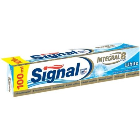 Signal Dentifrice Intégral 8 White Now 100Ml