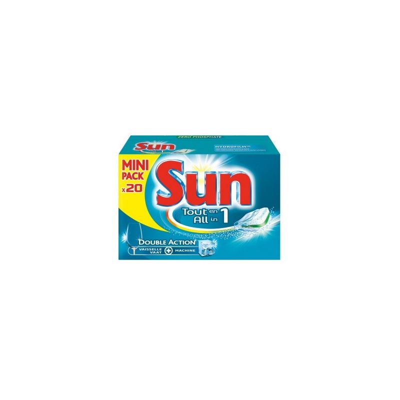 Sun Tout En Un 20 Tablettes Standard Clean Boost