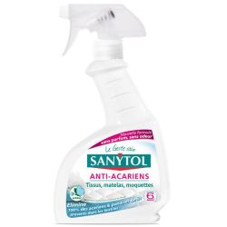 Sanytol Nettoyant Tissus Matelas Désinfectant Anti-Acariens 300 Ml