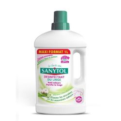 Sanytol Désinfectant Du Linge Aloe Vera Fleurs De Coton 1 Litre