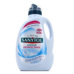Sanytol Lessive Désinfectante Grand Air 17 Lavages 1,65L