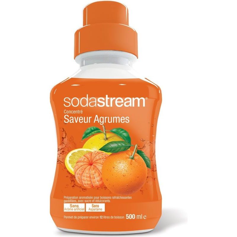Sodastream Préparation Soda Agrumes : La Bouteille De 500 Ml