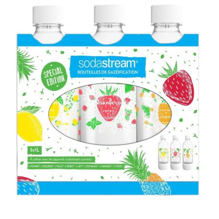 Sodastream 3 Pet 1L Bulles