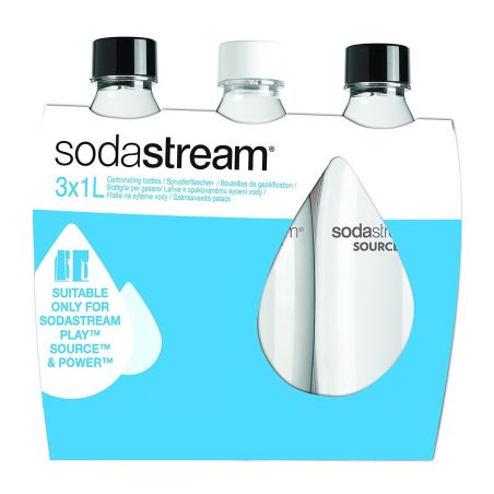 Sodastream 3 Bout. Pet 1L Fuse
