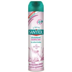 Sanytol Désodorisant Desinfectant Air, Surfaces & Textiles : Le Vaporisateur De 300Ml