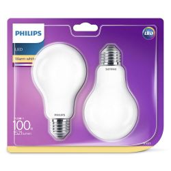 Philips Amp.Led 100W E27 X2