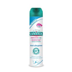 Sanytol Purificateur Anti-Allergènes : L'Aérosol De 300Ml