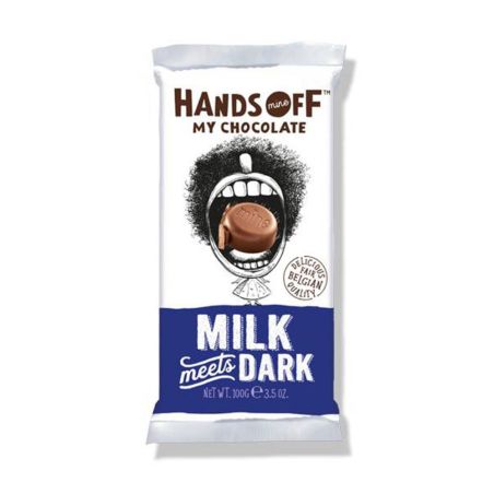 Hands Off My Chocolate 100G Milk Meets Dark