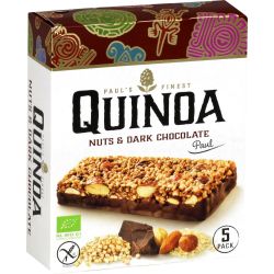 Paul'S Quinoa P.Quinoa Barre Choco Bio 5X25G