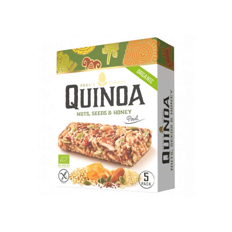 Paul'S Quinoa P.Quin Barre Noiset Bio 5X25G