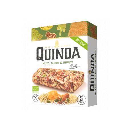 Paul'S Quinoa P.Quin Barre Noiset Bio 5X25G