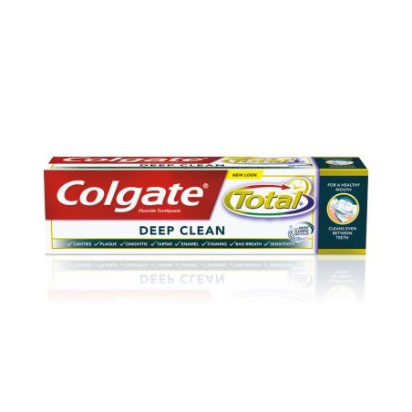 Colgate Total Deep Clean Dentifrice Dents Et Cavité Buccale Parfaitement Nettoyées 75 Ml