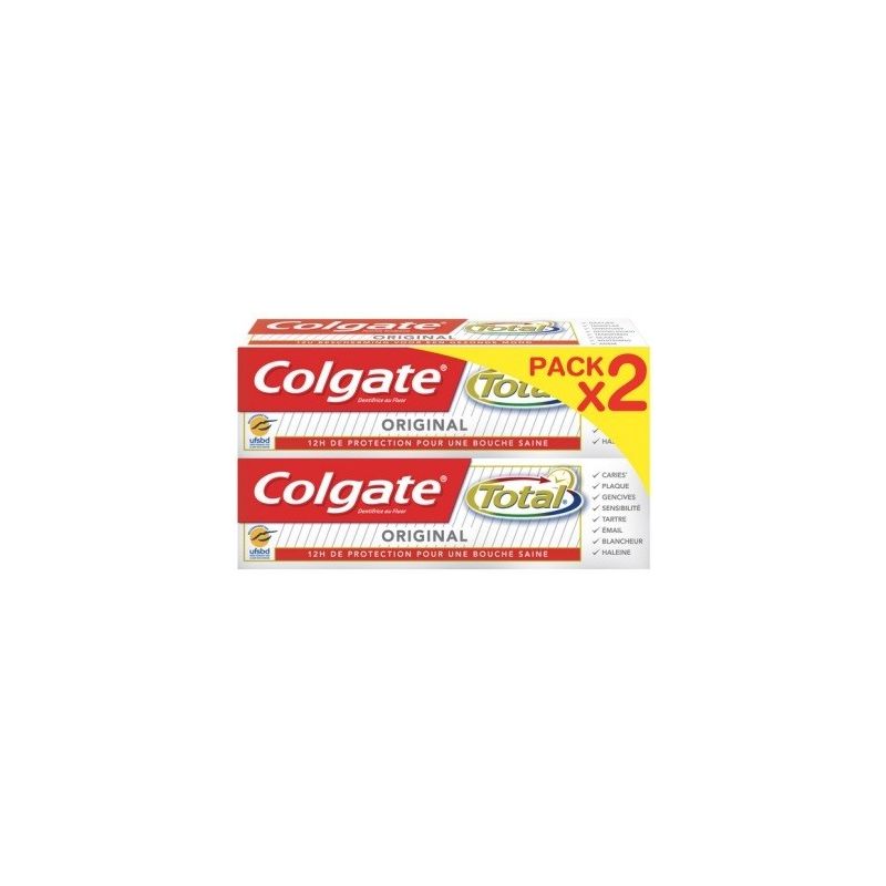 Colgate Total Original Dentifrice 2X75Ml