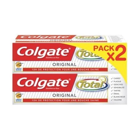 Colgate Total Original Dentifrice 2X75Ml