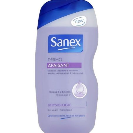 Sanex Gel Douche Apaisant : Le Flacon De 500Ml