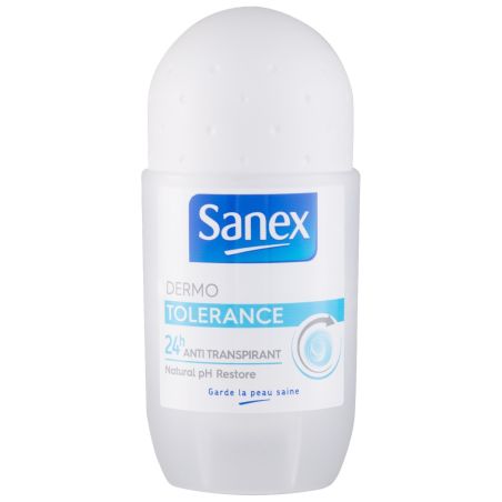 Sanex Déodorant Anti-Transpirant Dermo Tolérance : Le Roll-On De 50Ml