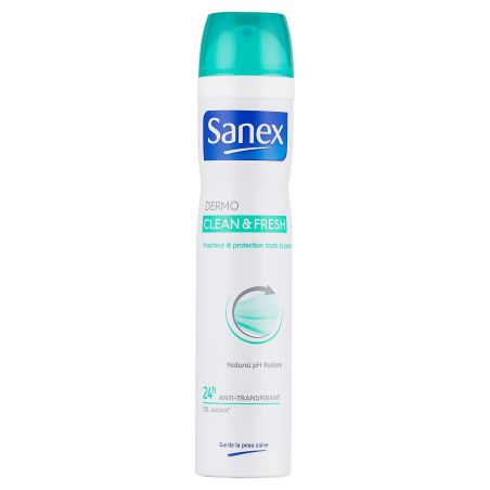 Sanex Déodorant Dermo Clean Le Spray De 200Ml