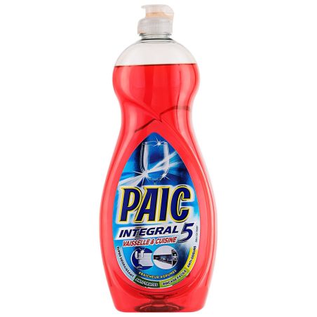 Paic Intégral 5 Liquide Vaisselle Et Cuisine, Fraicheur Agrumes 750Ml