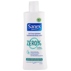 Sanex Lait Corps Peaux Sèches Zero % Le Flacon De 250 Ml