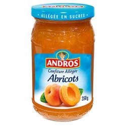 Andros Confiture Allégée Abricots : Le Pot De 350 G