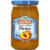 Andros Confiture De Pêches Allégée En Sucres : Le Pot 350 G