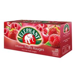 Lipton Elephant Infusion Eléphant Fruits Rouges Boîte X25 Sachets