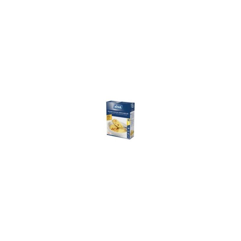 Alsa 1Kg Mousse Saveur Creme Brulee