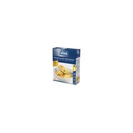 Alsa 1Kg Mousse Saveur Creme Brulee