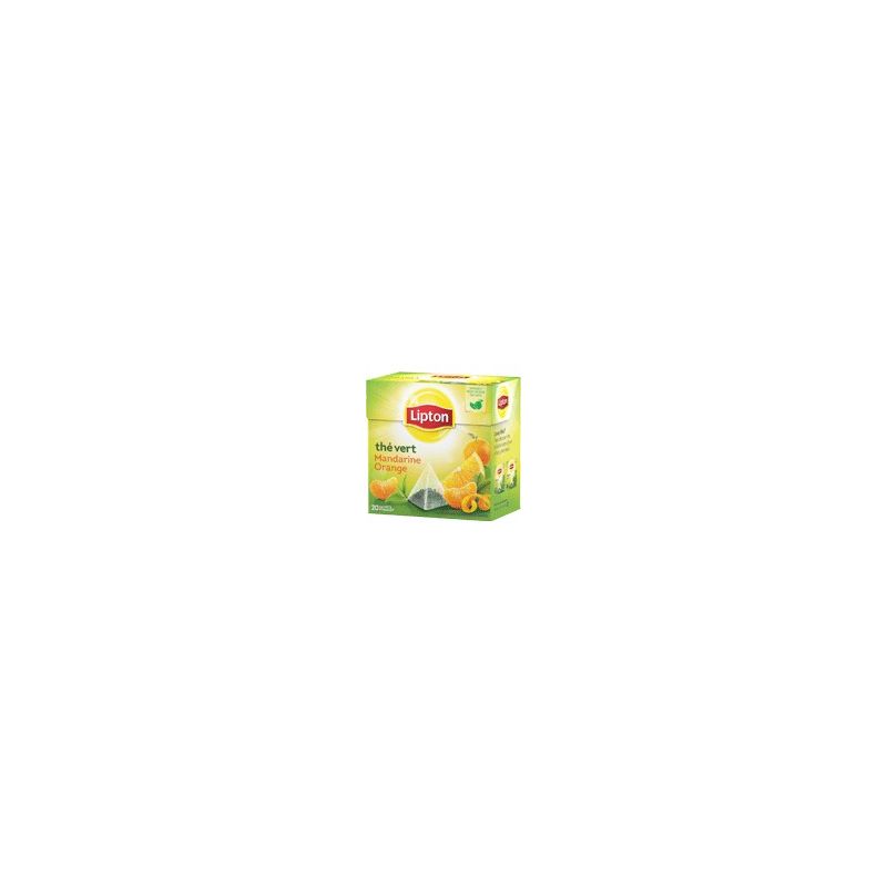 Lipton The Vert Mandarine/Orange 20 Sachet