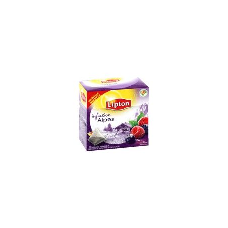 Lipton Infusion Des Alpes 20 Sachets Pyramid