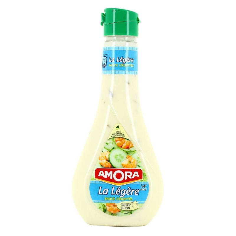 Amora Sauce Crudites Extra Legere 450Ml