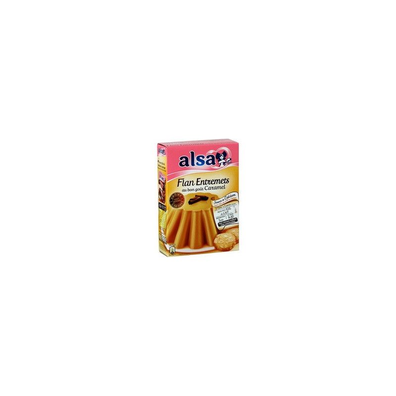 Alsa Flan Onctueux Caramel180G
