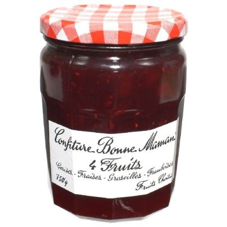 Bonne Maman Confiture 4 Fruits Rouges : Le Pot De 750 G