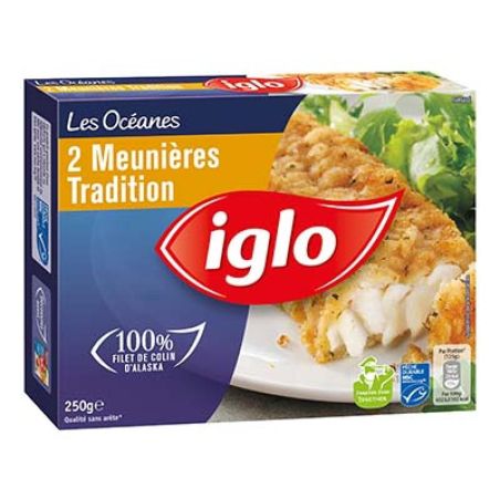 Iglo 250G Recette Oceane Meuniere