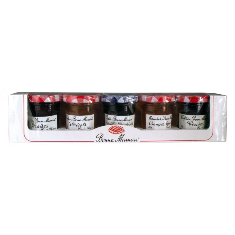 Bonne Maman Confiture Assortiment : Les 5 Pots De 50 G