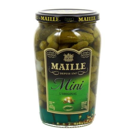 Maille Bocal De Minis Cornichons Classiques 210G