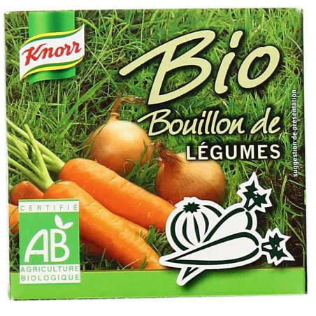 Knorr Bouillon De Legumes Bio 60G