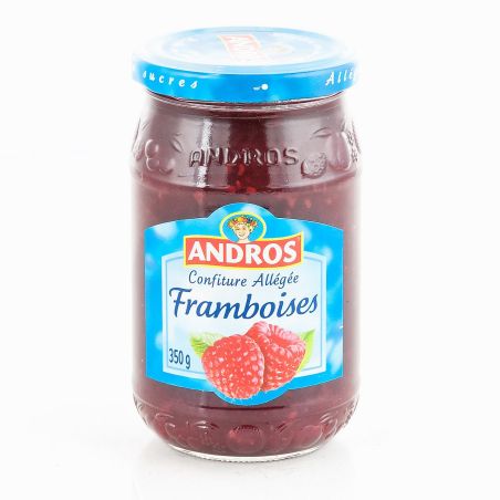 Andros Confiture Allégée Framboises : Le Pot De 350 G