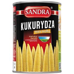 Sandra Canned Vegetables Mini Corn Cob 425Ml