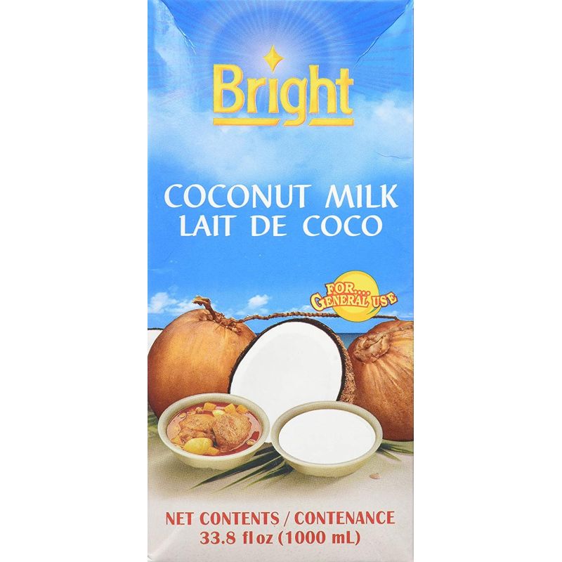 Bright 1L Lait De Coco Tetrapck Brigh