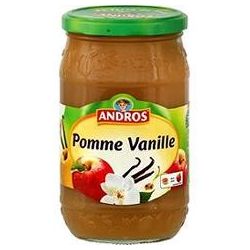 Andros Compote De Pomme À La Vanille Bocal 750 G