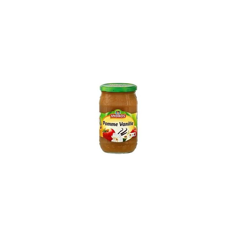 Andros Compote De Pomme À La Vanille Bocal 750 G